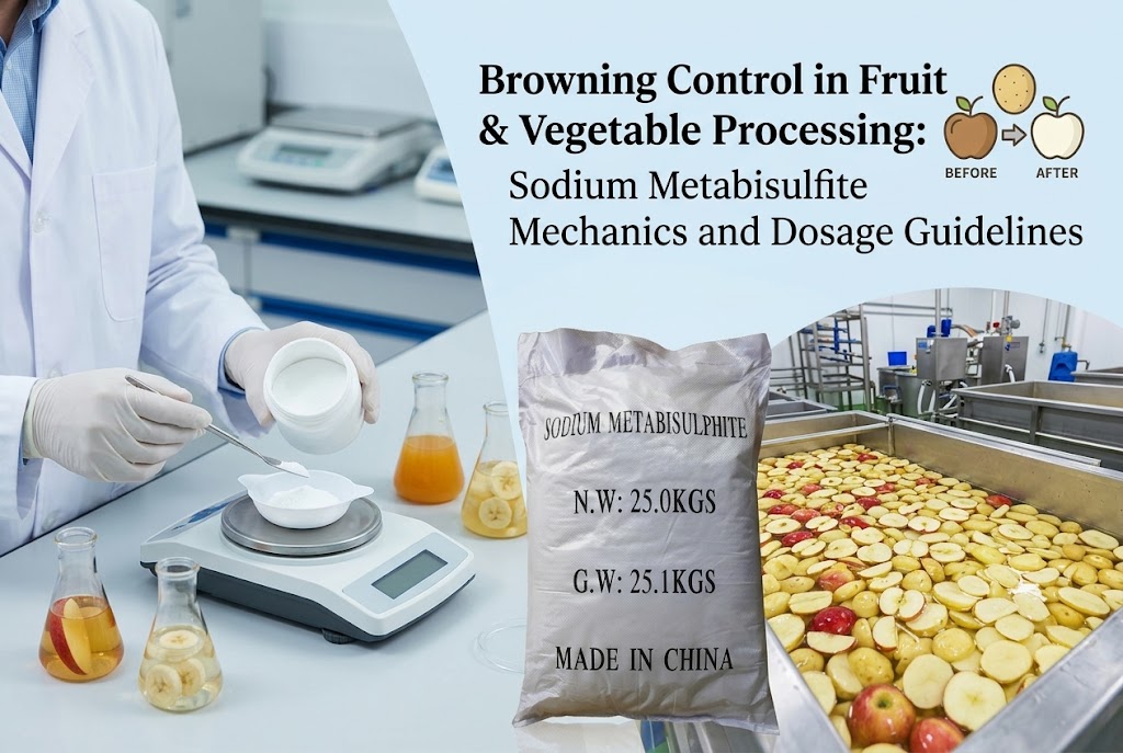Sodium Metabisulfite in Fruit & Vegetable Processing