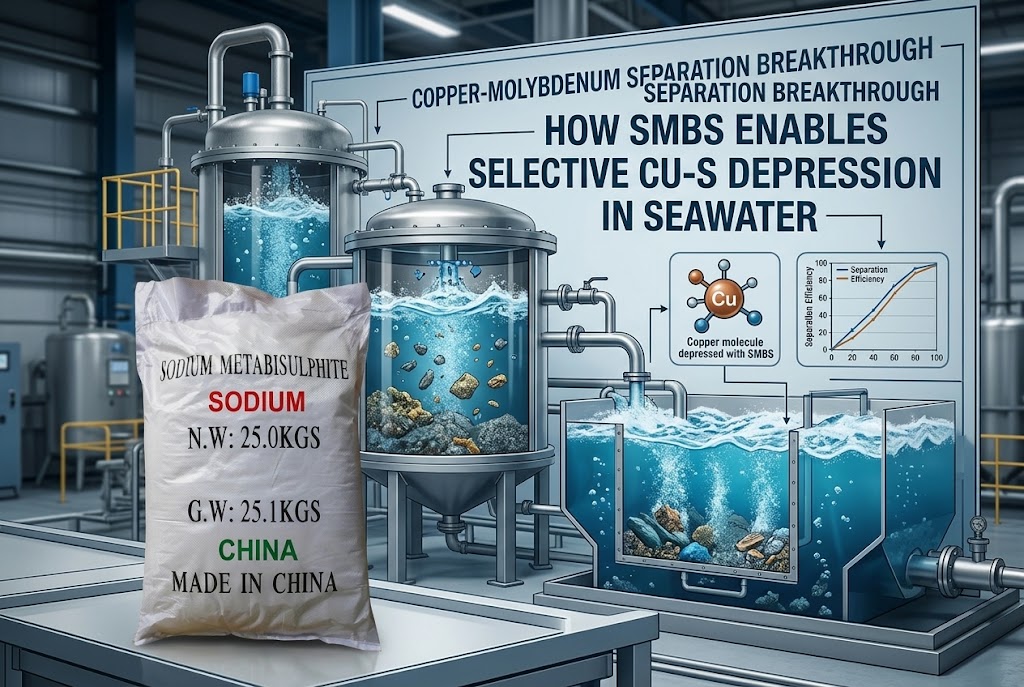 sodium metabisulfite for copper-molybdenum