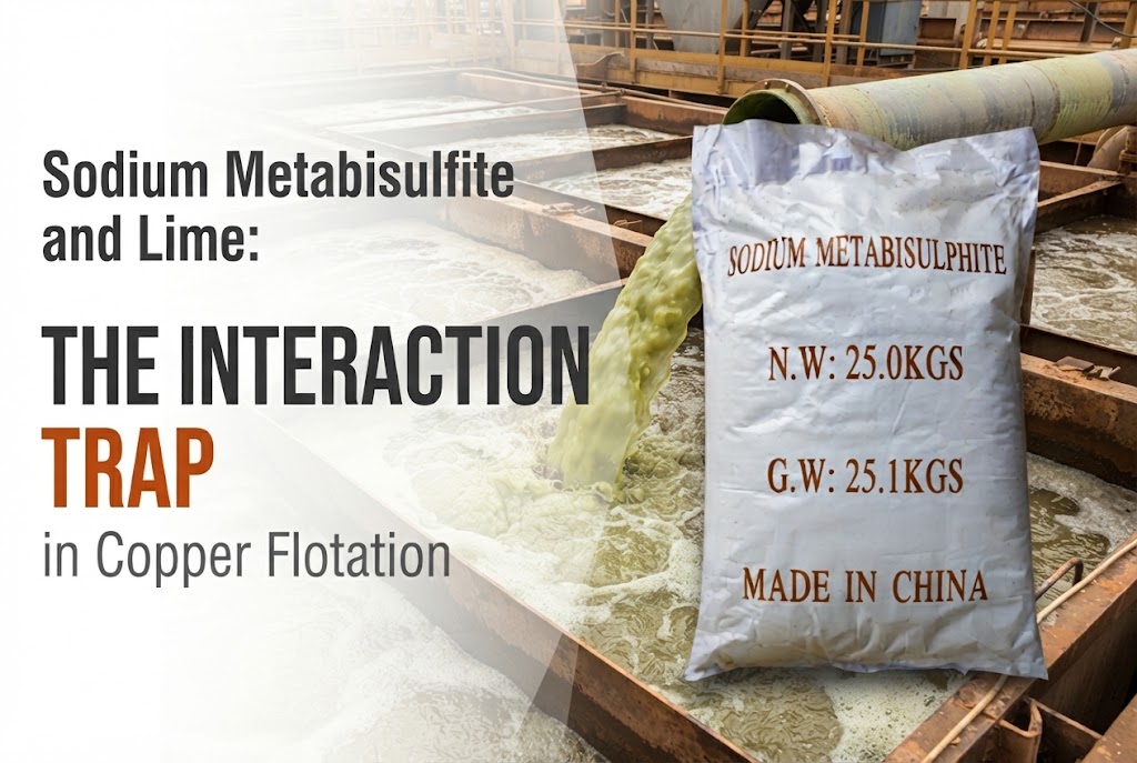 sodium metabisulfite in copper flotation